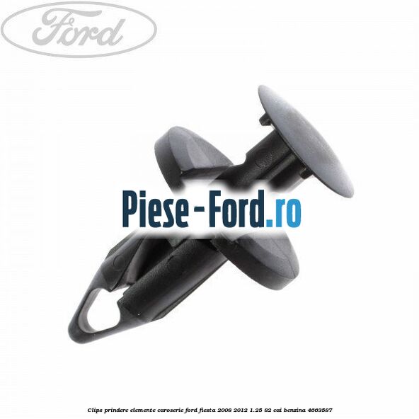 Clips prindere elemente capitonaj interior Ford Fiesta 2008-2012 1.25 82 cai benzina