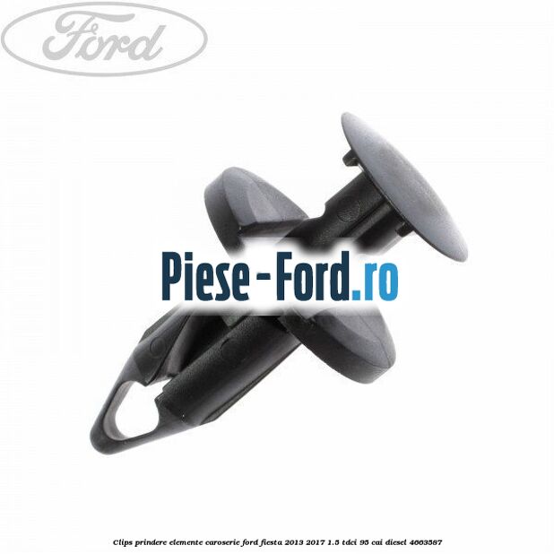 Clips prindere elemente caroserie Ford Fiesta 2013-2017 1.5 TDCi 95 cai