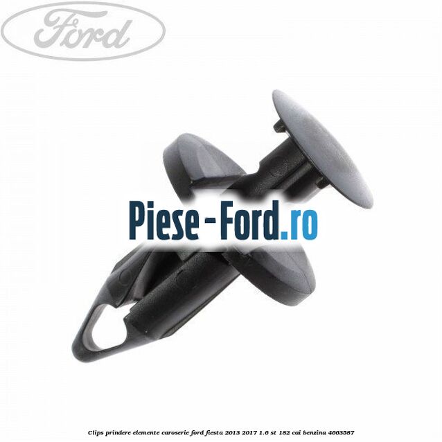 Clips prindere elemente capitonaj interior Ford Fiesta 2013-2017 1.6 ST 182 cai benzina