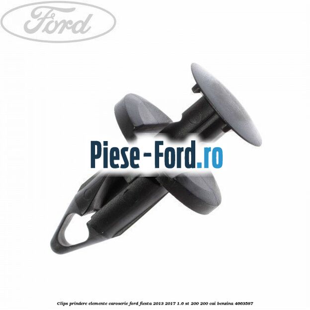 Clips prindere elemente capitonaj interior Ford Fiesta 2013-2017 1.6 ST 200 200 cai benzina