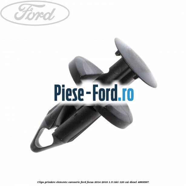 Clips prindere elemente caroserie Ford Focus 2014-2018 1.5 TDCi 120 cai