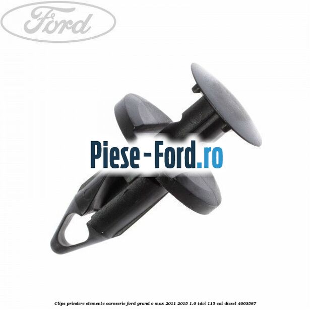 Clips prindere elemente capitonaj interior Ford Grand C-Max 2011-2015 1.6 TDCi 115 cai diesel