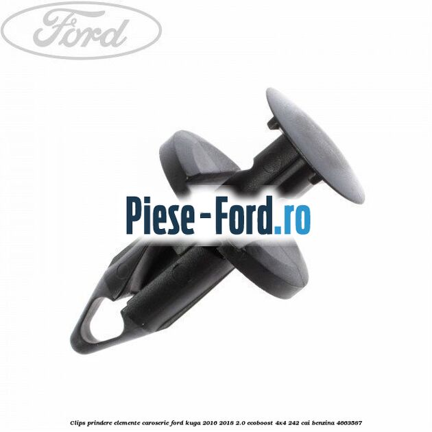 Clips prindere elemente caroserie Ford Kuga 2016-2018 2.0 EcoBoost 4x4 242 cai