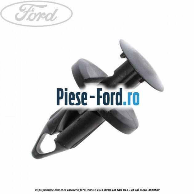Clips prindere elemente caroserie Ford Transit 2014-2018 2.2 TDCi RWD 125 cai