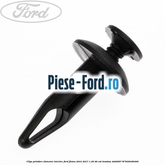 Clips prindere elemente interior Ford Fiesta 2013-2017 1.25 60 cai benzina #3F7AB01566