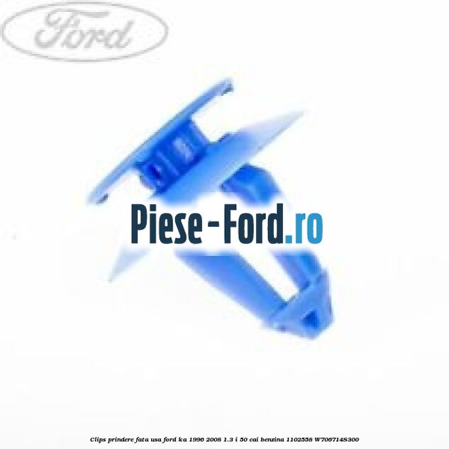 Clips prindere elemente interior portbagaj Ford Ka 1996-2008 1.3 i 50 cai benzina