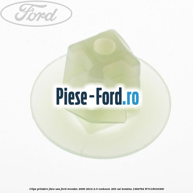Clips prindere elemente interior portbagaj negru Ford Mondeo 2008-2014 2.0 EcoBoost 203 cai benzina