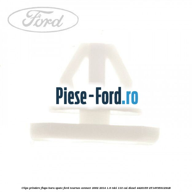 Clips prindere fata usa, carenaj, prag plastic Ford Tourneo Connect 2002-2014 1.8 TDCi 110 cai diesel