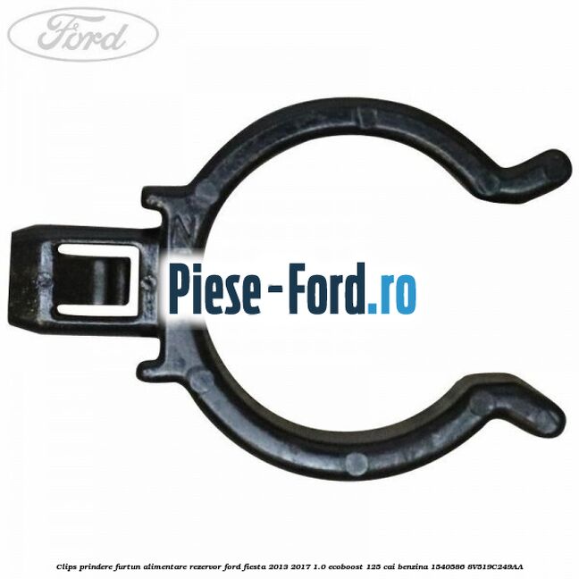 Clips prindere furtun alimentare rezervor Ford Fiesta 2013-2017 1.0 EcoBoost 125 cai benzina