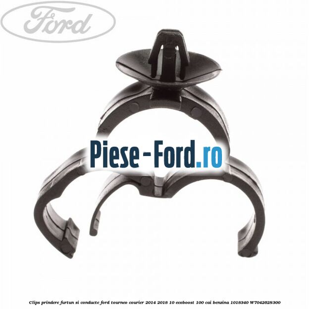 Clips prindere furtun si conducte Ford Tourneo Courier 2014-2018 1.0 EcoBoost 100 cai #BD04889F75