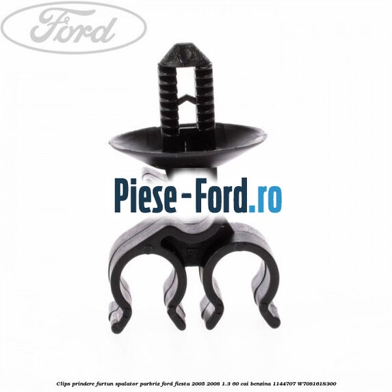 Clips prindere furtun spalator parbriz Ford Fiesta 2005-2008 1.3 60 cai benzina