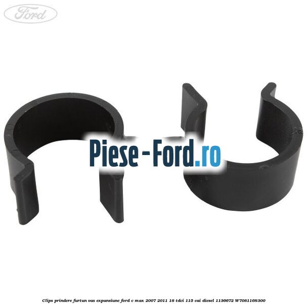 Clips prindere furtun vas expansiune Ford C-Max 2007-2011 1.8 TDCi 115 cai #D35B37A697