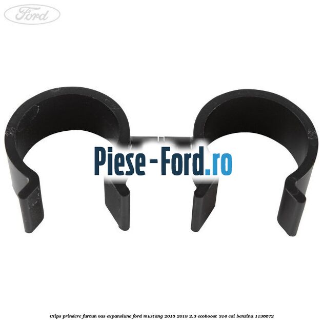 Clips prindere furtun vas expansiune Ford Mustang 2015-2018 2.3 EcoBoost 314 cai benzina #70B12FEC5F
