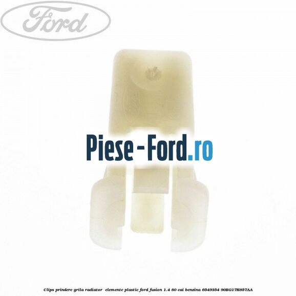 Clips prindere fata usa, carenaj, prag plastic Ford Fusion 1.4 80 cai benzina