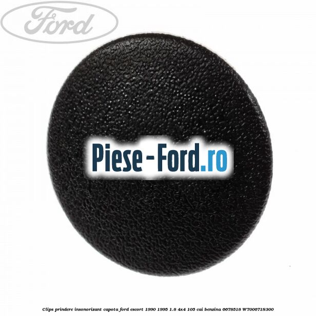 Clips prindere insonorizant capota Ford Escort 1990-1995 1.8 4x4 105 cai benzina #F5E0C20304