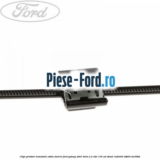 Clips prindere insonorizant panou bord Ford Galaxy 2007-2014 2.2 TDCi 175 cai diesel