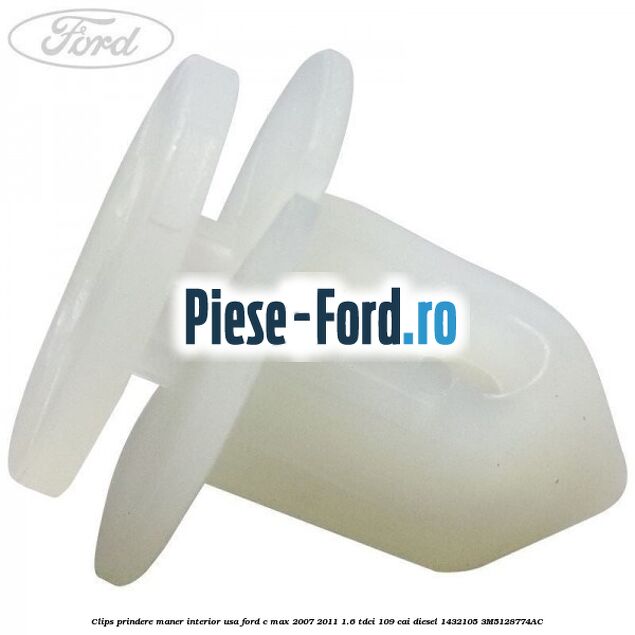 Clips prindere lampa stop Ford C-Max 2007-2011 1.6 TDCi 109 cai diesel