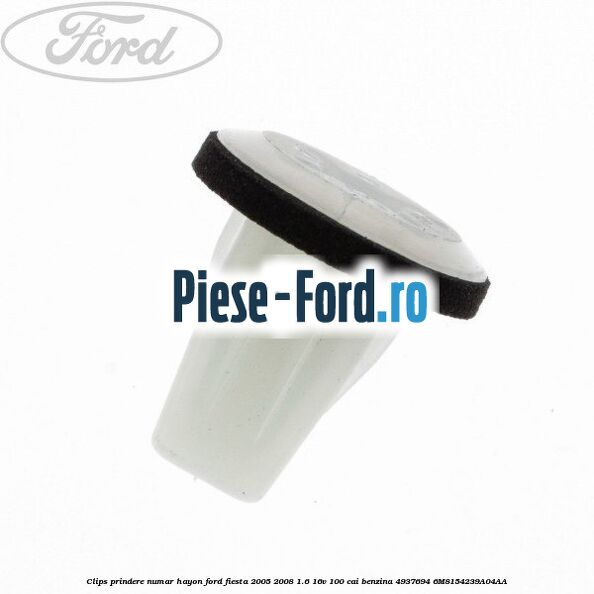 Clips prindere numar hayon Ford Fiesta 2005-2008 1.6 16V 100 cai benzina