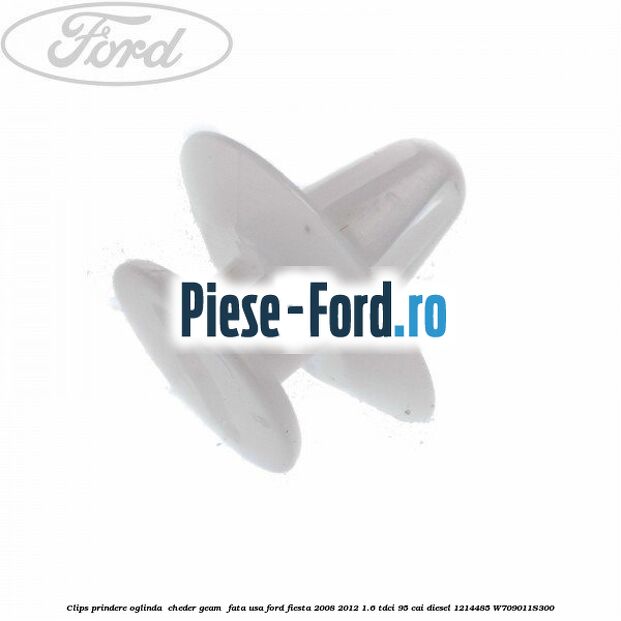 Clips prindere numar hayon Ford Fiesta 2008-2012 1.6 TDCi 95 cai diesel