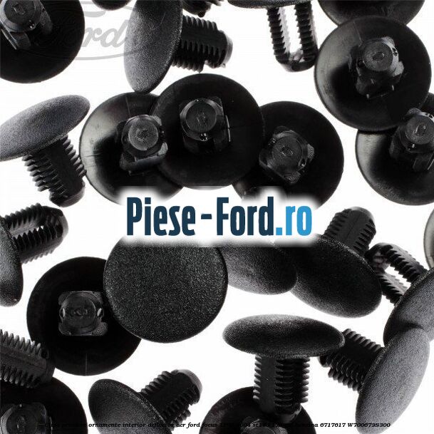 Clips prindere ornamente interior, deflector aer Ford Focus 1998-2004 ST170 173 cai benzina #4EFE09931C