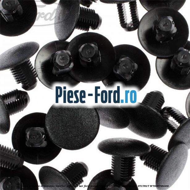 Clips prindere ornamente interior, deflector aer Ford Mondeo 2000-2007 2.0 16V 146 cai  #424B44F972