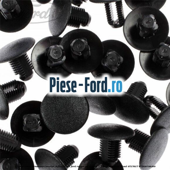 Clips prindere ornamente interior, deflector aer Ford Ranger 2002-2006 2.5 TD 4x4 109 cai diesel #BB076D30DC
