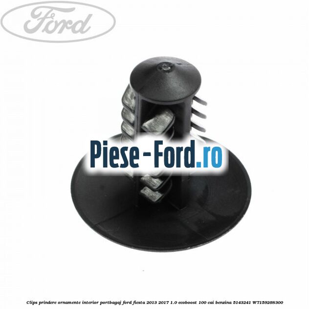 Clips prindere ornamente interior portbagaj Ford Fiesta 2013-2017 1.0 EcoBoost 100 cai benzina