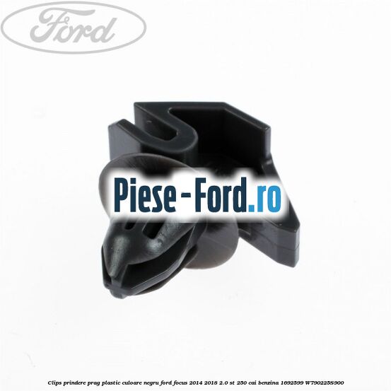 Clips prindere prag plastic culoare negru Ford Focus 2014-2018 2.0 ST 250 cai benzina #C11984E4F9