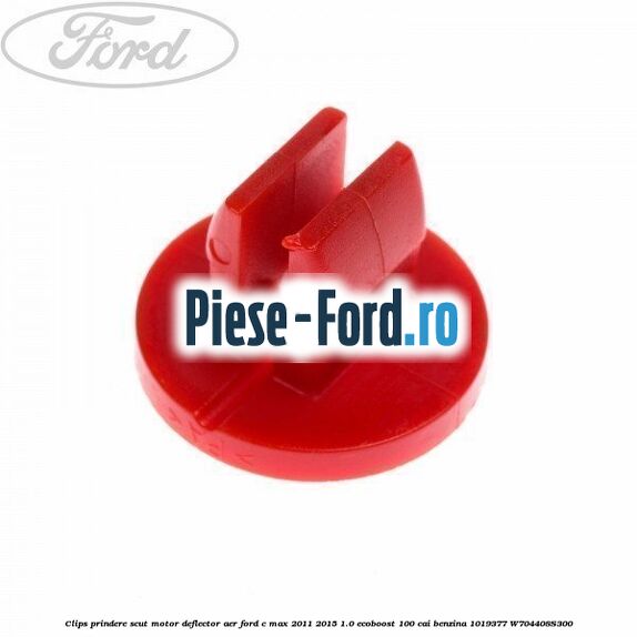 Clips prindere scut motor plastic in spre spate Ford C-Max 2011-2015 1.0 EcoBoost 100 cai benzina