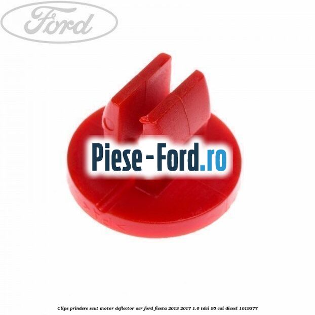 Clips prindere scut motor, deflector aer Ford Fiesta 2013-2017 1.6 TDCi 95 cai #9BDCE01511