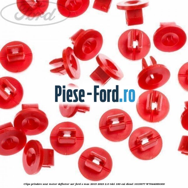Clips prindere scut motor, deflector aer Ford S-Max 2015-2023 2.0 TDCi 180 cai diesel #24C40E62D8