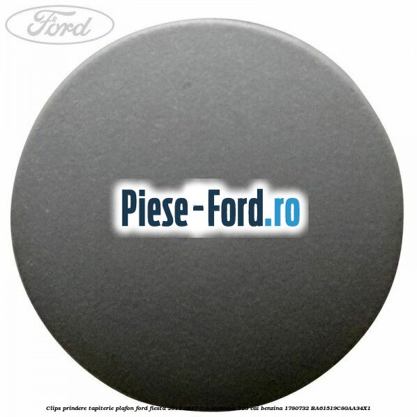 Clips prindere tapiterie plafon Ford Fiesta 2013-2017 1.0 EcoBoost 125 cai benzina