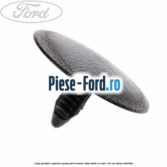 Clips prindere tapiterie plafon gri inchis Ford Transit 2000-2006 2.4 TDCi 137 cai diesel