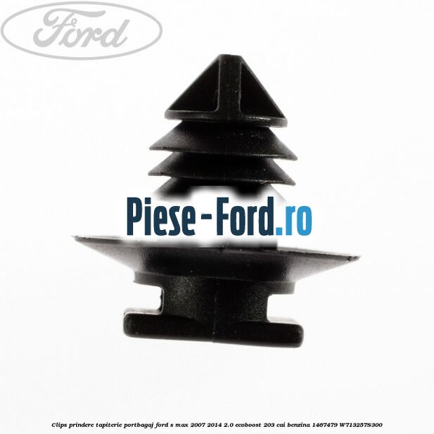Clips prindere tapiterie podea fata Ford S-Max 2007-2014 2.0 EcoBoost 203 cai benzina