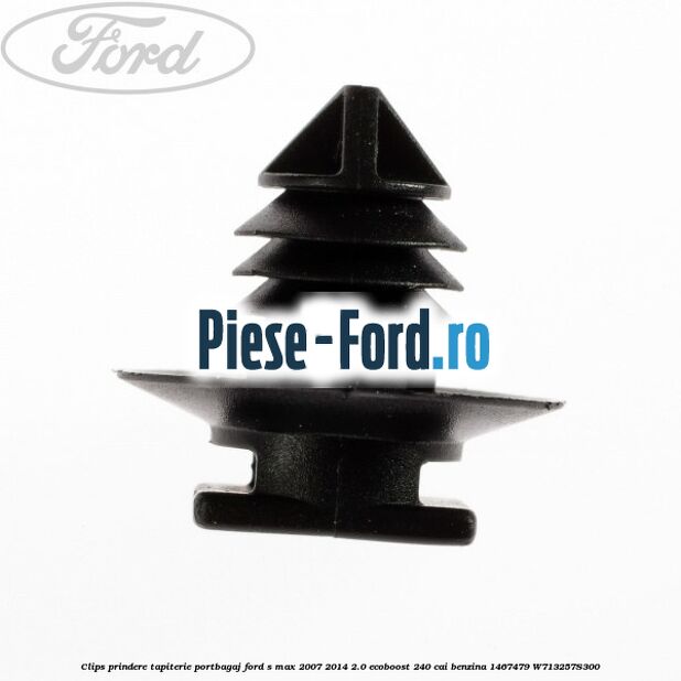 Clips prindere tapiterie portbagaj Ford S-Max 2007-2014 2.0 EcoBoost 240 cai benzina