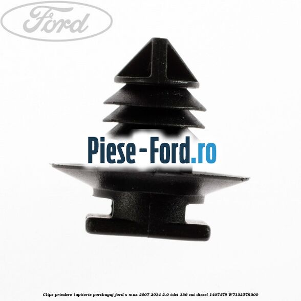 Clips prindere tapiterie portbagaj Ford S-Max 2007-2014 2.0 TDCi 136 cai diesel