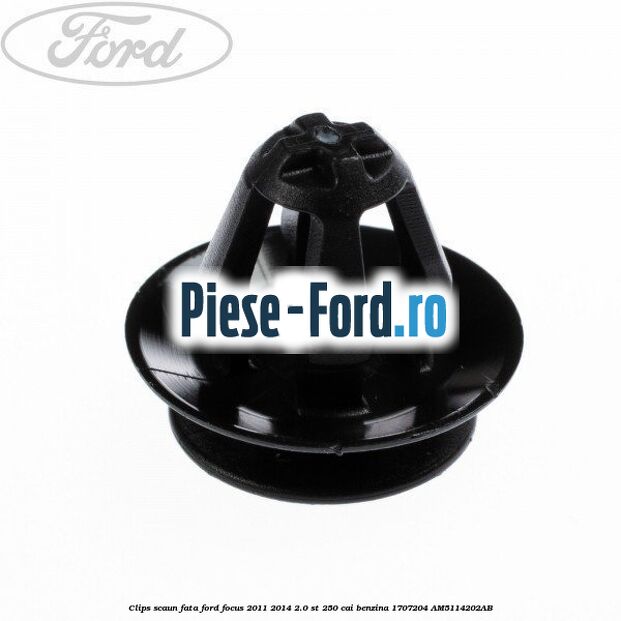 Clips rotund prindere lampa stop Ford Focus 2011-2014 2.0 ST 250 cai benzina