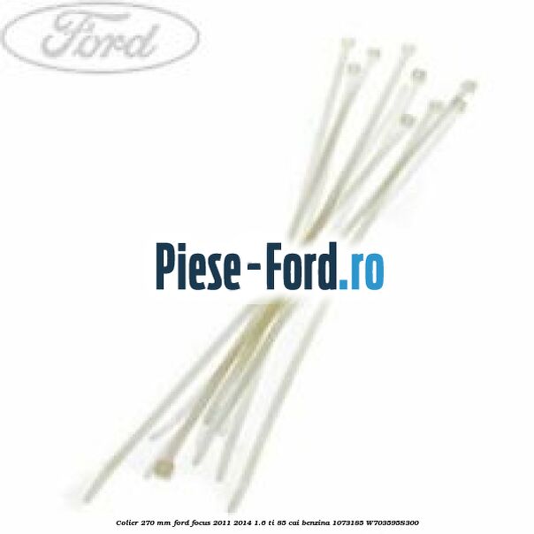 Clips special 15 x 24 x 1.4 - 2.5 Ford Focus 2011-2014 1.6 Ti 85 cai benzina