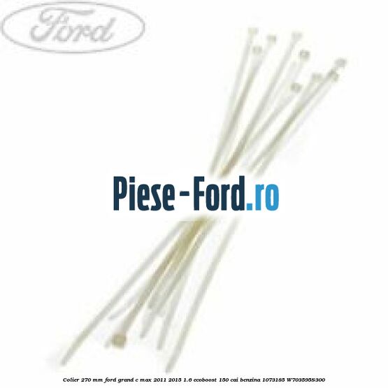 Clips special 15 x 24 x 1.4 - 2.5 Ford Grand C-Max 2011-2015 1.6 EcoBoost 150 cai benzina