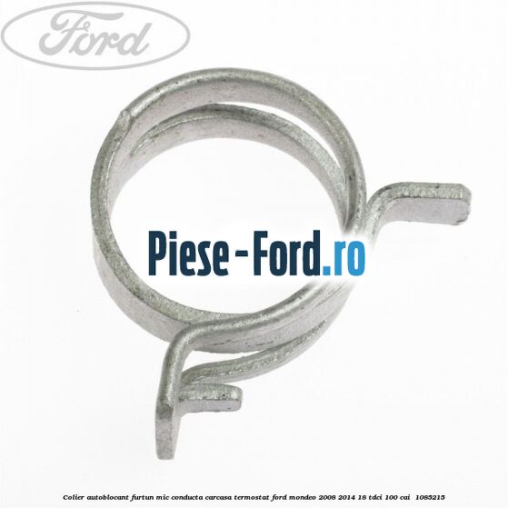 Colier autoblocant furtun mic conducta carcasa termostat Ford Mondeo 2008-2014 1.8 TDCi 100 cai #44F13CEB81