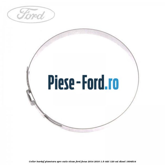 Colier burduf planetara, spre cutie viteze Ford Focus 2014-2018 1.5 TDCi 120 cai