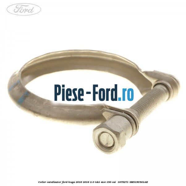 Colier catalizator Ford Kuga 2016-2018 2.0 TDCi 4x4 150 cai  #BBACAC2623