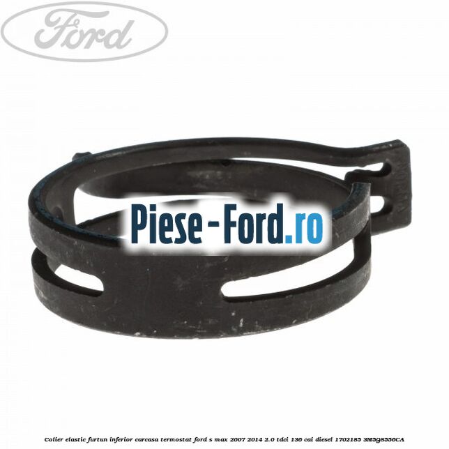Colier conducta inferioara carcasa termostat Ford S-Max 2007-2014 2.0 TDCi 136 cai diesel