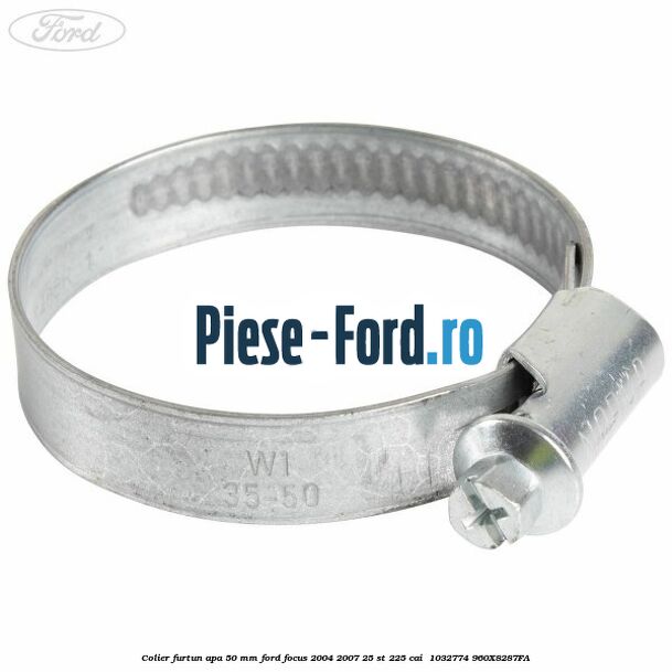 Colier furtun apa 50 mm Ford Focus 2004-2007 2.5 ST 225 cai #D794BC51B7