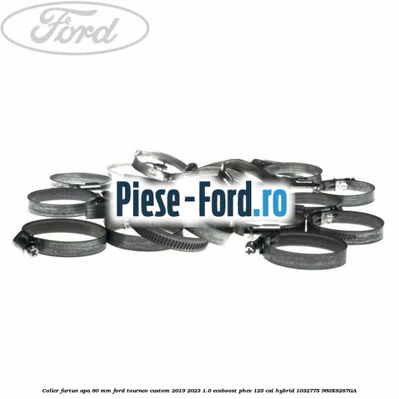 Colier furtun apa 60 mm Ford Tourneo Custom 2019-2023 1.0 EcoBoost PHEV 125 cai Hybrid #71AA3096A8
