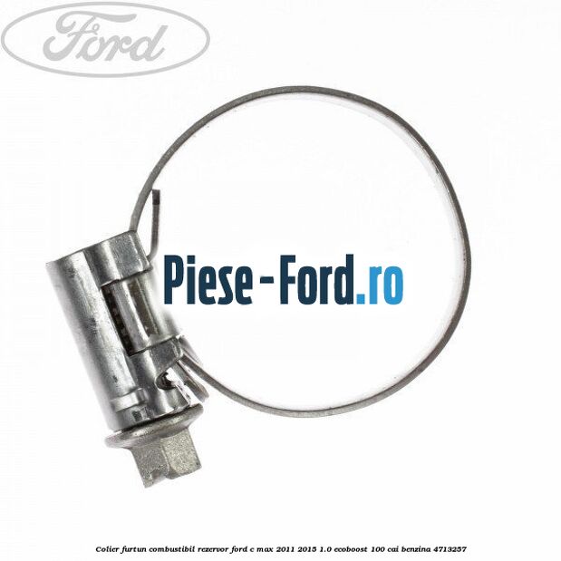 Colier 50 mm furtun rezervor Ford C-Max 2011-2015 1.0 EcoBoost 100 cai benzina