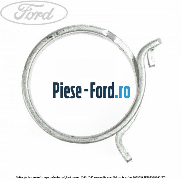 Colier furtun radiator apa autoblocant Ford Escort 1990-1995 Cosworth 4x4 220 cai #BC329A086B