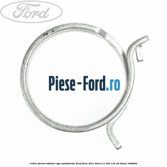 Colier furtun radiator apa autoblocant Ford Focus 2011-2014 2.0 TDCi 115 cai