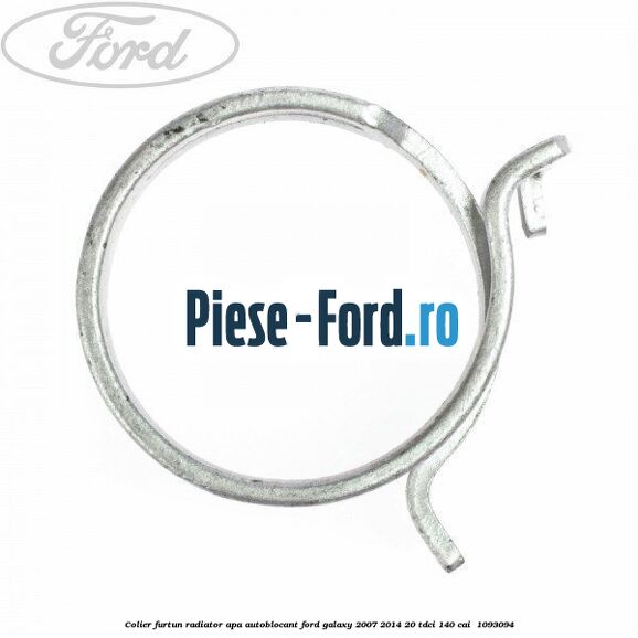 Colier furtun radiator apa autoblocant Ford Galaxy 2007-2014 2.0 TDCi 140 cai #4705CB4F39