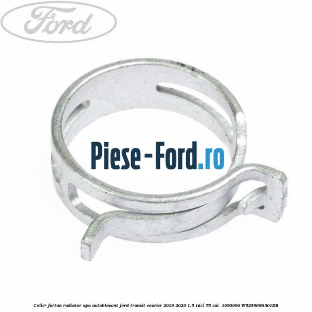 Colier furtun radiator apa autoblocant Ford Transit Courier 2019-2023 1.5 TDCi 75 cai  #030C685800